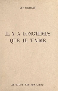 Il y a longtemps que je t'aime