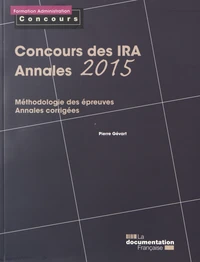 Concours des IRA, annales 2015
