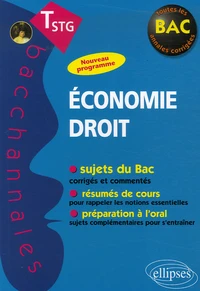 Economie Droit Tle STG