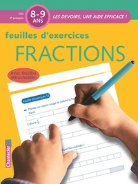 Feuilles d'exercices Fractions 8-9 ans CE2