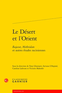 Le désert et l'Orient