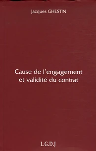 Cause de l'engagement et validité du contrat