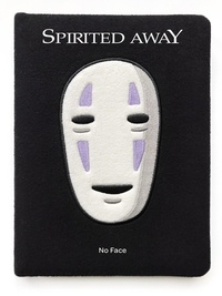 Ghibli Studio - Spirited awa - No face plush journal.