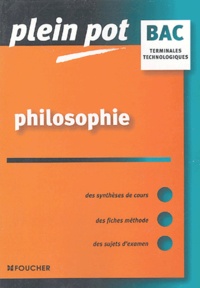Ghislain Chaufour - Philosophie Tles technologiques.