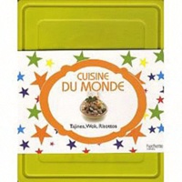 Ghislaine Benady et Minouche Pastier - Boite cuisine du monde - 3 Livres + 1 Boîte de conservation.