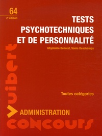 Ghyslaine Benoist et Sonia Deschamps - Concours administratifs - Tests psychotechniques et de personnalité.