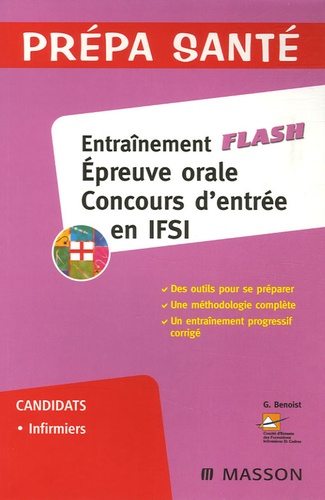 Ghyslaine Benoist - Entraînement Flash - Epreuve orale concours d'entrée en IFSI.