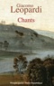 Giacomo Leopardi - Chants.