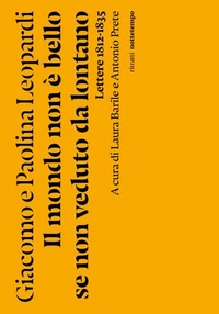 Il mondo non è bello se non è veduto da lontano