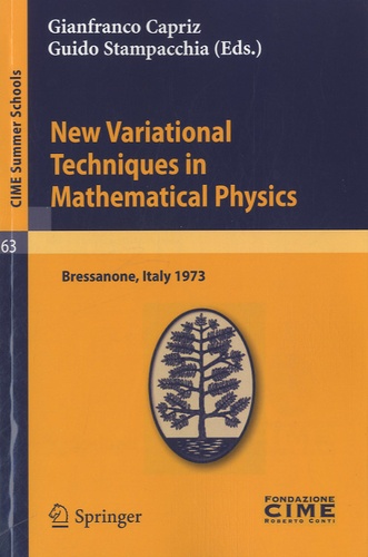 Gianfranco Capriz et Guido Stampacchia - New Variational Techniques in Mathematical Physics.