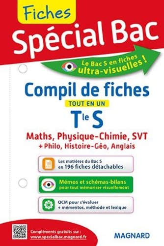 Gianni Forzo et Christian Mariaud - Compil de fiches tout en un Tle S - Maths, Physique-chimie, SVT, Philosophie, Histoire-géo, Anglais.