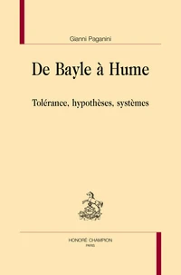 De Bayle à Hume
