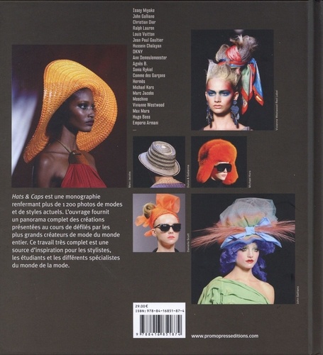 Chapeaux et casquettes - Design d'accessoires de... de Gianni Pucci - Beau  Livre - Livre - Decitre