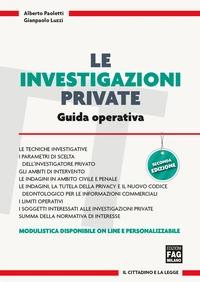 Investigazioni  private (Le): guida operativa 2ed