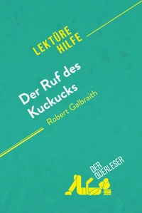Der Ruf des Kuckucks von Robert Galbraith (Lektürehilfe)