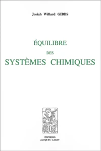 Equilibre des systemes chimiques