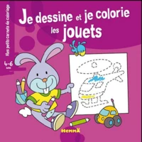 Je dessine et je colorie les jouets