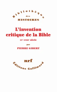 L'invention critique de la Bible