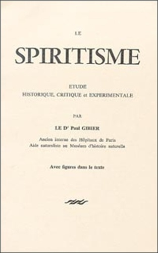  Gibier - Spiritisme.
