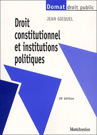 Droit constitutionnel et institutions politiques