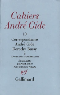 Cahiers André Gide