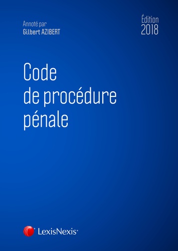 Code de procédure pénale. Version eBook incluse  Edition 2018