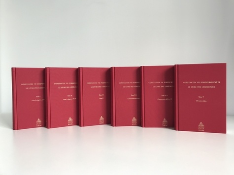 Constantin VII Porphyrogénète. Le livre des cérémonies, 6 volumes