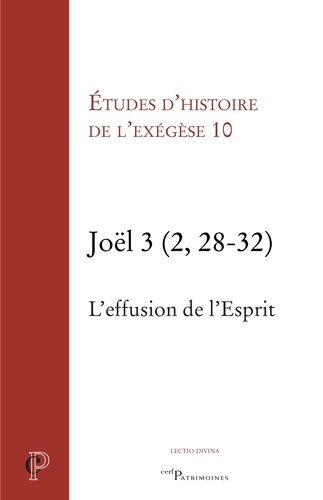 Joël 3 (2, 28-32). L'effusion de l'Esprit