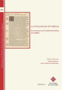 La Vulgate au XVIe siècle