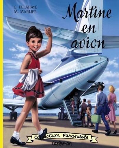 Martine en avion