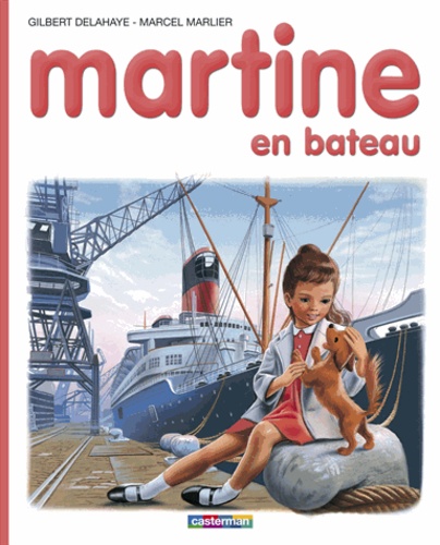 Gilbert Delahaye - Martine en bateau.