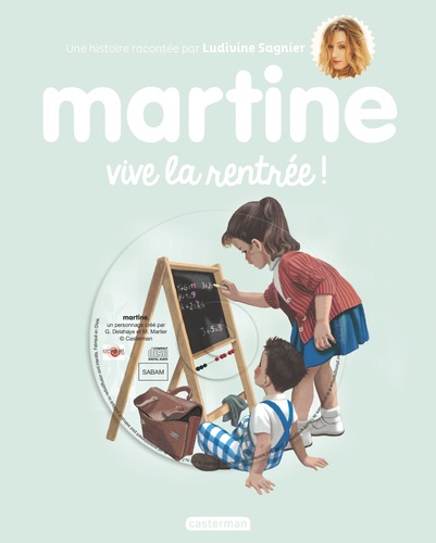 Martine  Vive la rentrée ! -  avec 1 CD audio