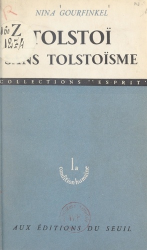 Tolstoï sans tolstoïsme