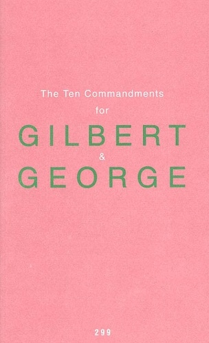  Gilbert et  George - The Ten Commandments.