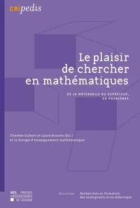 Le plaisir de chercher en mathématiques
