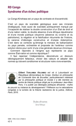 RD Congo, syndrome d'un échec politique