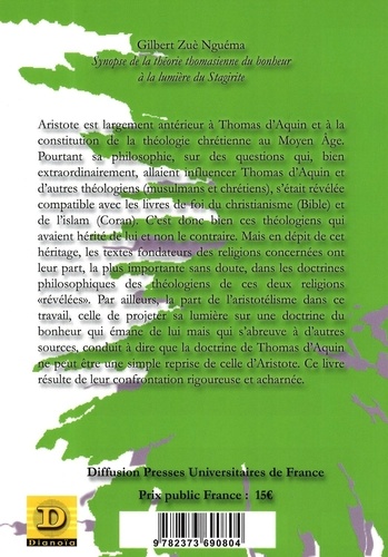 Synopse de la théorie thomasienne du bonheur à la lumière du Stagirite