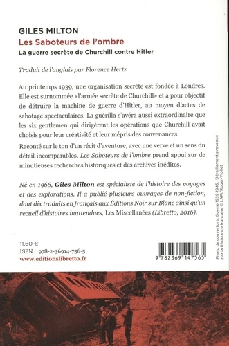 Les saboteurs de l'ombre. La guerre secrète de Churchill contre Hitler