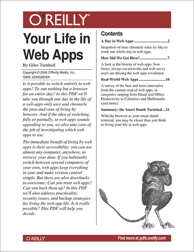 Giles Turnbull - Your Life in Web Apps.