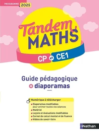Maths CP et CE1 Tandem