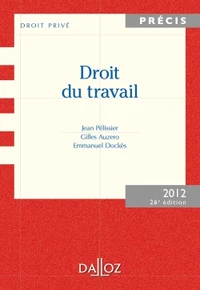 Droit du travail 2012