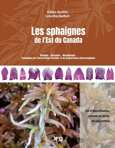 Gilles Ayotte et Line Rochefort - Les sphaignes de l'Est du Canada - Clé d'identification visuelle et cartes de répartition.