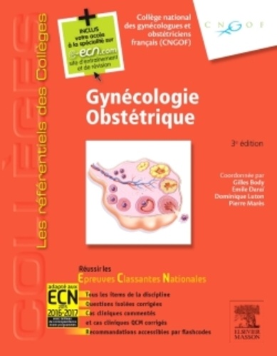 Gynécologie obstétrique 3e édition - Occasion