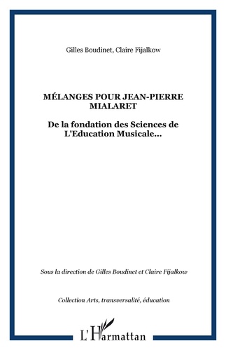 Gilles Boudinet - Mélanges pour Jean-Pierre Mialaret.