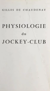 Physiologie du Jockey-club