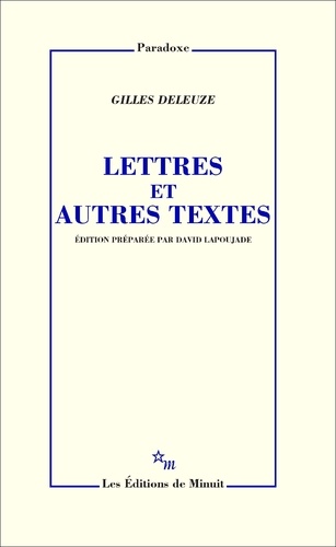 Lettres et autres textes