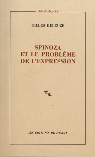 Spinoza et le problème de l'expression