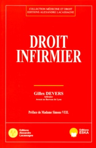 Gilles Devers - Droit infirmier.