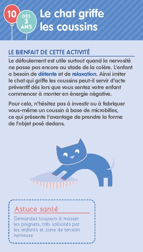 30 activités pour gérer colères et caprices. Respiration, art-thérapie, yoga, ateliers d'écriture, sophrologie