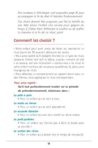 Bien s'endormir. 30 rituels pour trouver le sommeil facilement. Avec 30 cartes et 1 livret d'accompagnement pour les parents